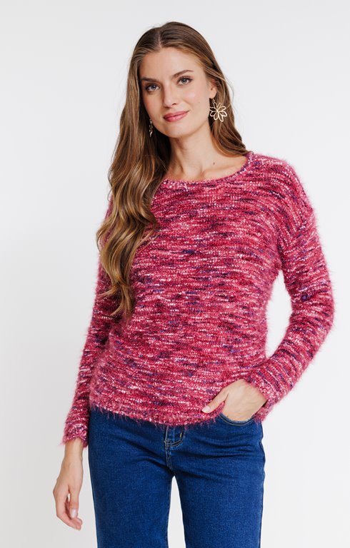 Pull maille fantaisie 