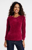 Pull maille fantaisie 