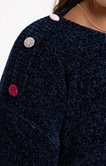 Pull maille fantaisie 