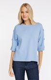 Pull maille brillante