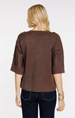 Pull maille brillante