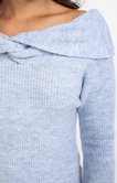Pull maille brillante