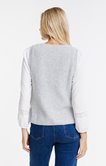 Pull maille brillante
