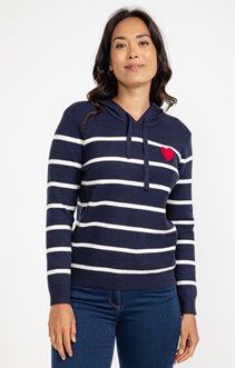 Pull rayé