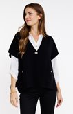 Cardigan poncho
