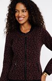 Cardigan léopard