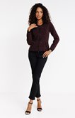 Cardigan léopard