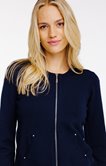 Cardigan zippé