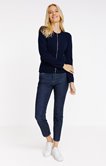 Cardigan zippé