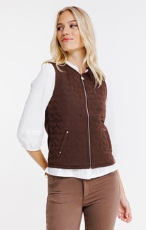 Cardigan matelassage fantaisie