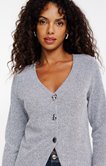 Cardigan matière fantaisie