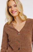 Cardigan matière fantaisie