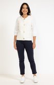 Cardigan maille fantaisie