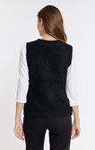 Cardigan maille fantaisie