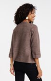Cardigan forme raglan