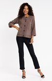 Cardigan forme raglan