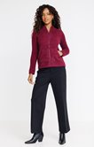 Cardigan matière fantaisie