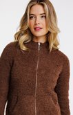 Cardigan matière fantaisie