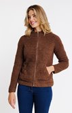 Cardigan matière fantaisie
