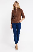 Cardigan matière fantaisie