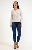 Cardigan maille chenille