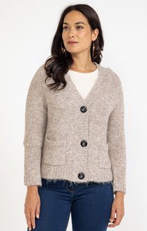 Cardigan boutonné
