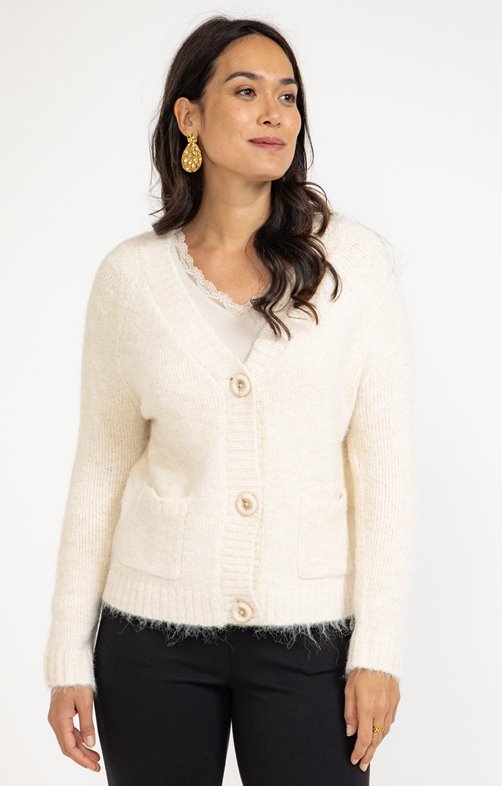 Cardigan boutonné