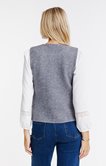 Cardigan maille brillante