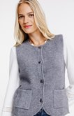 Cardigan maille brillante