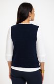 Cardigan maille brillante