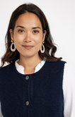 Cardigan maille brillante