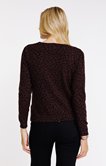 Cardigan léopard