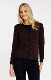 Cardigan léopard