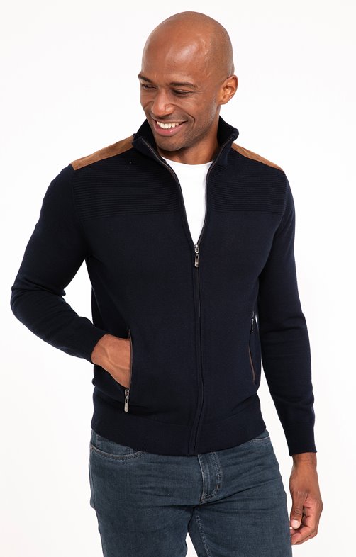 Gilet col montant Sued