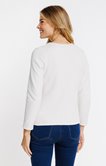 Cardigan matière fantaisie