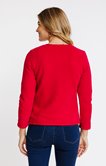 Cardigan matière fantaisie