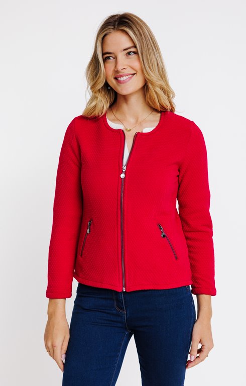 Cardigan matière fantaisie