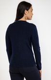 Cardigan maille brillante