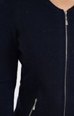 Cardigan maille brillante