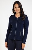 Cardigan maille brillante