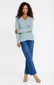 Cardigan maille brillante