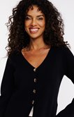 Cardigan avec boutons martelés