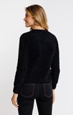 Cardigan maille fluffy