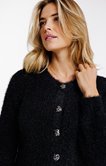 Cardigan maille fluffy