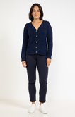 Cardigan boutons ginko