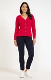 Cardigan boutons ginko