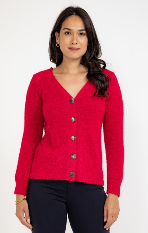 Cardigan boutons ginko