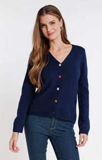 Cardigan avec boutons 