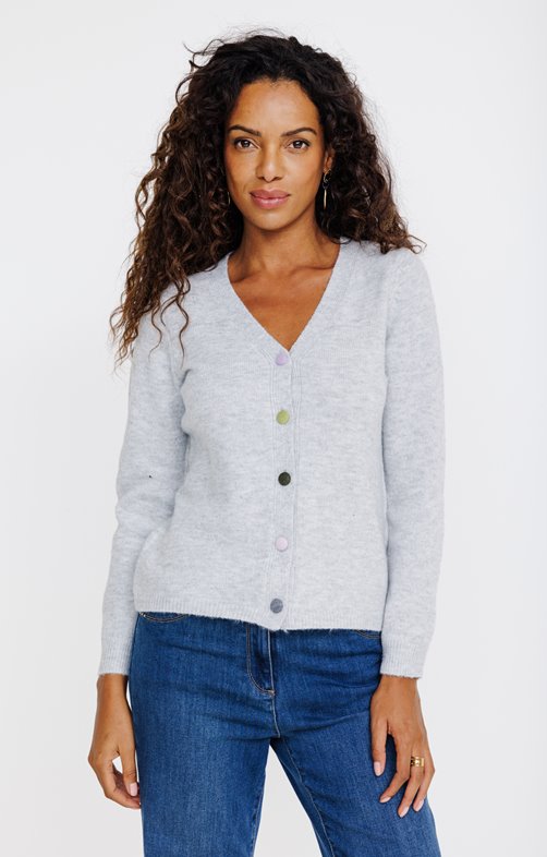 Cardigan avec boutons 