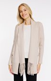 Cardigan détails franges